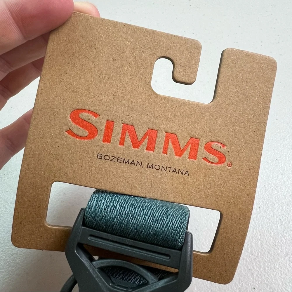 Simms 38mm Fishing Wading Teal Belt - Picture 10 of 11
